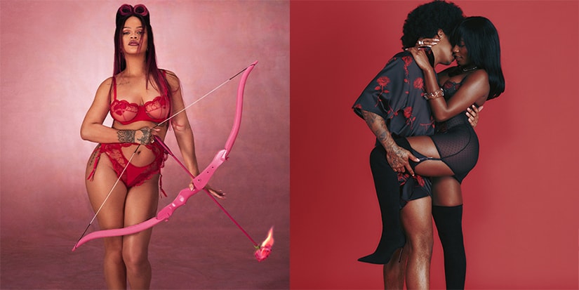 Rihanna Stuns As Cupid in Savage X Fenty's Valentine's Day Campaign