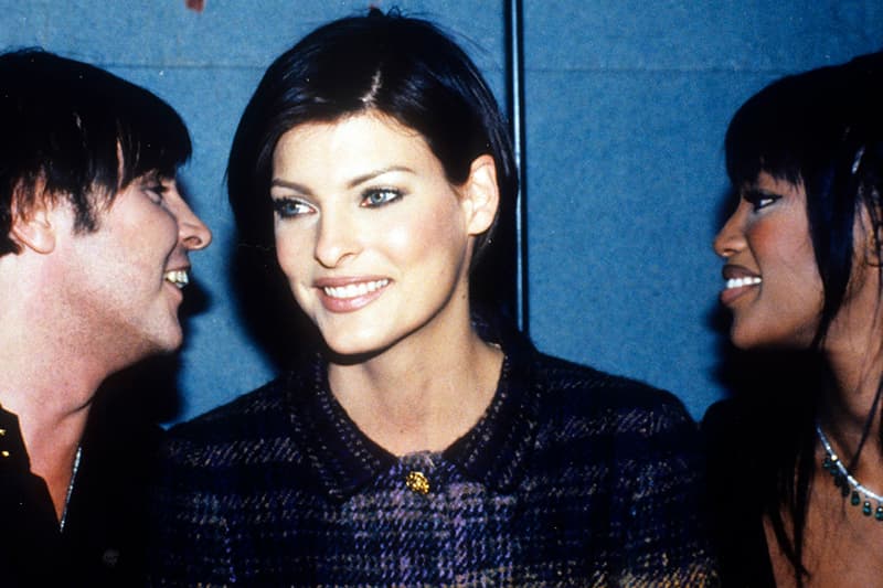 linda evangelista, naomi campbell, mac cosmetics nude collection, lipstick, lip liner, '90s makeup