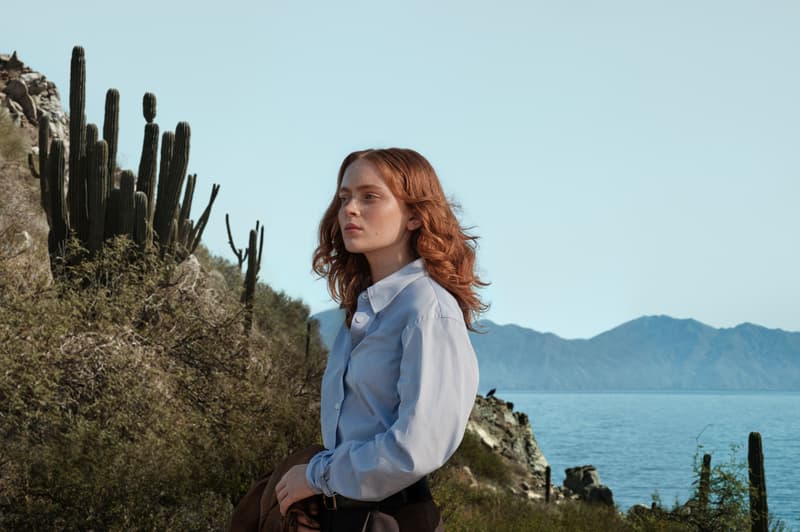 prada national geographic sadie sink natural landscape cactus beach