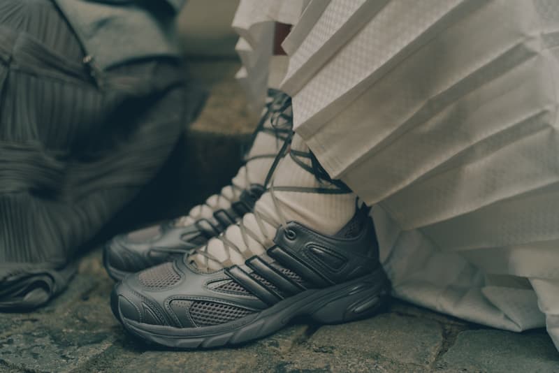 adidas originals collaboration silver sneaker mary janes laces 