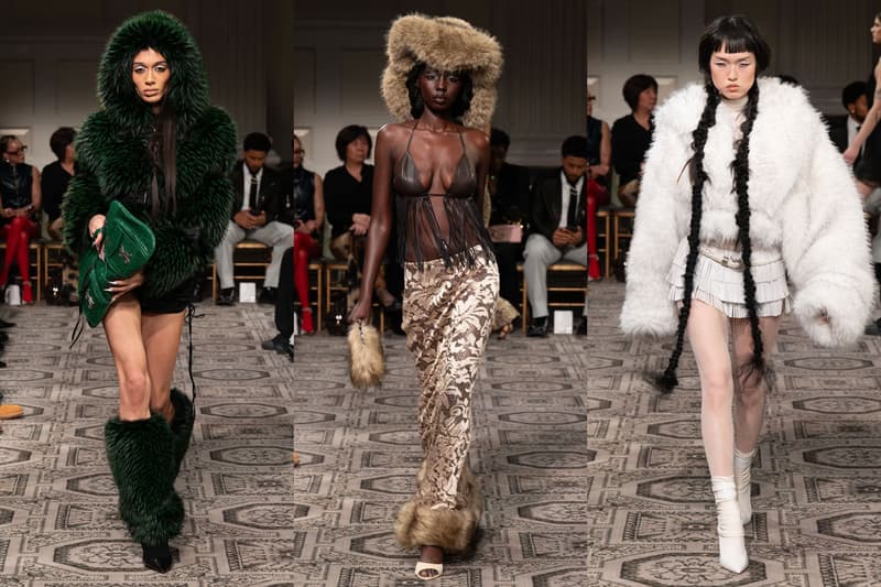 kim shui new york runway fur bodies women boots fashion