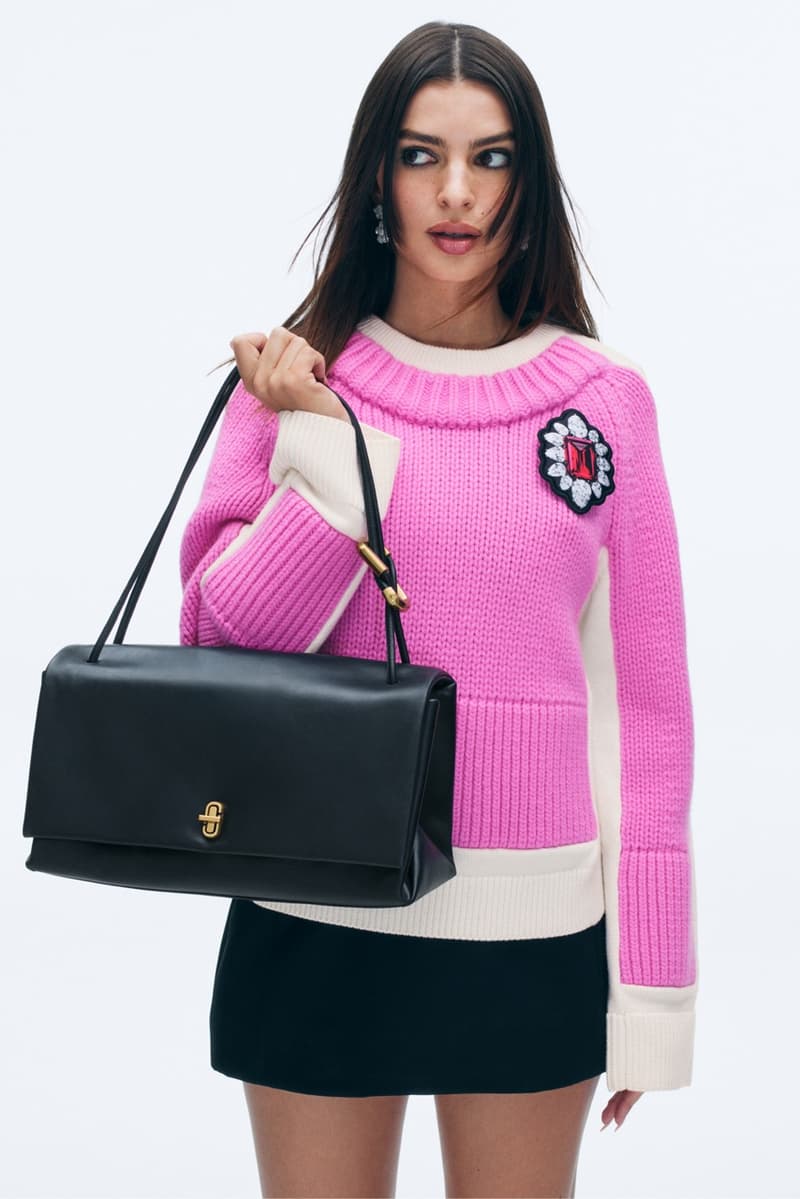 marc jacobs emily ratajkowski bag campaign spring woman model
