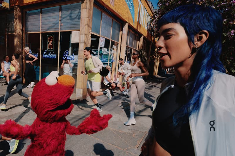 On Running, Elmo, Sesame Street, SOFT WINS, Cloudsurfer 2, Running, Sneakers, Footwear 