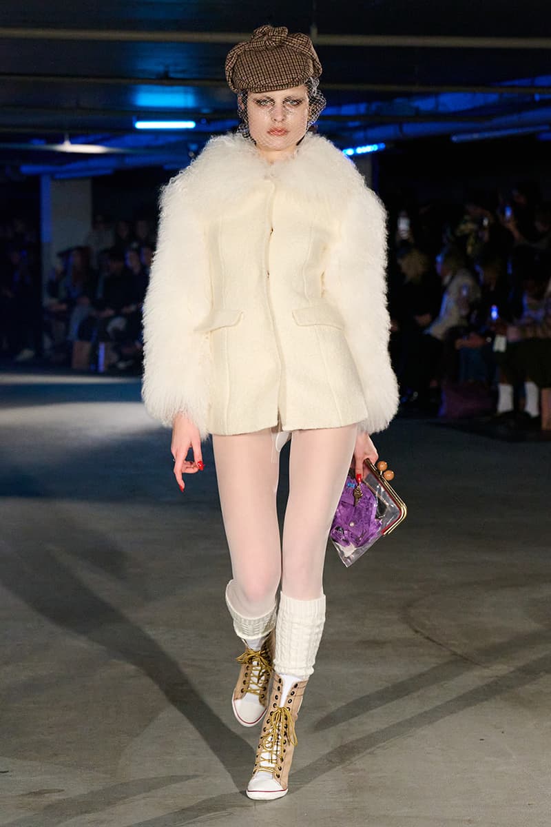 Sinead Gorey, Fall/Winter 2025, London Fashion Week, Runways, Converse, KFC, Collaboration, Sneakers, Coats, Jackets, Y2K, Office