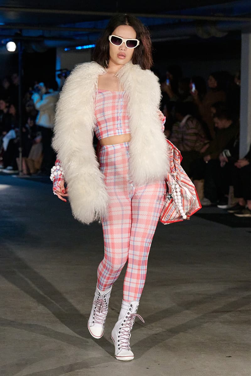 Sinead Gorey, Fall/Winter 2025, London Fashion Week, Runways, Converse, KFC, Collaboration, Sneakers, Coats, Jackets, Y2K, Office