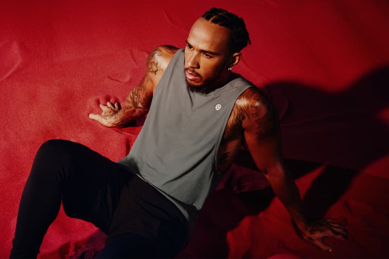 lewis hamilton lululemon