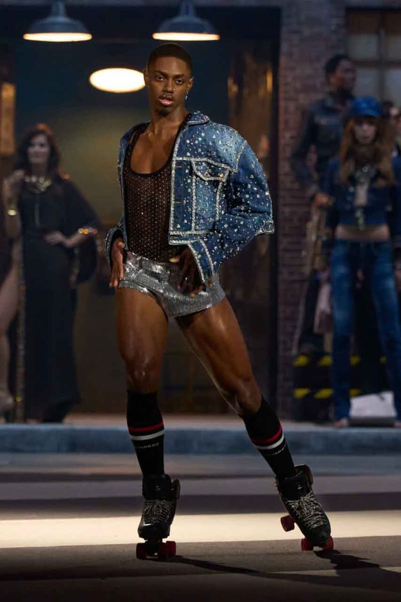 Dsquared2, Doechii, Naomi Campbell, JT, Amelia Gray, Alex Consani, FW25, Milan Fashion Week, Runway, First Look