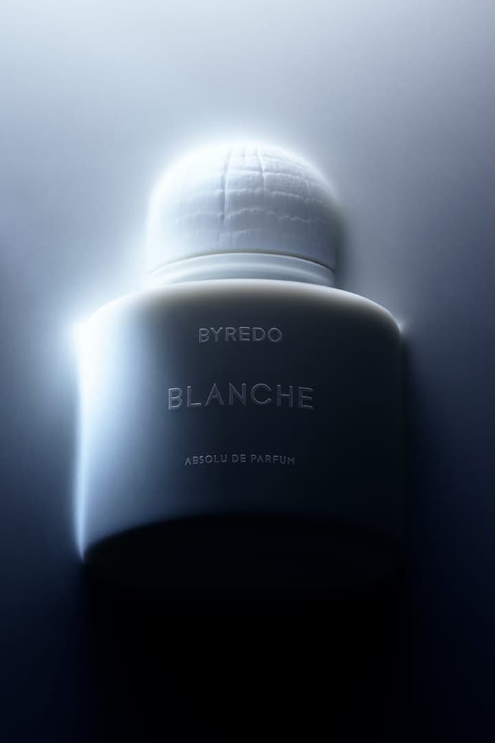 byredo blanche l'absolu de parfum launch, alcohol-free fragrance, beauty