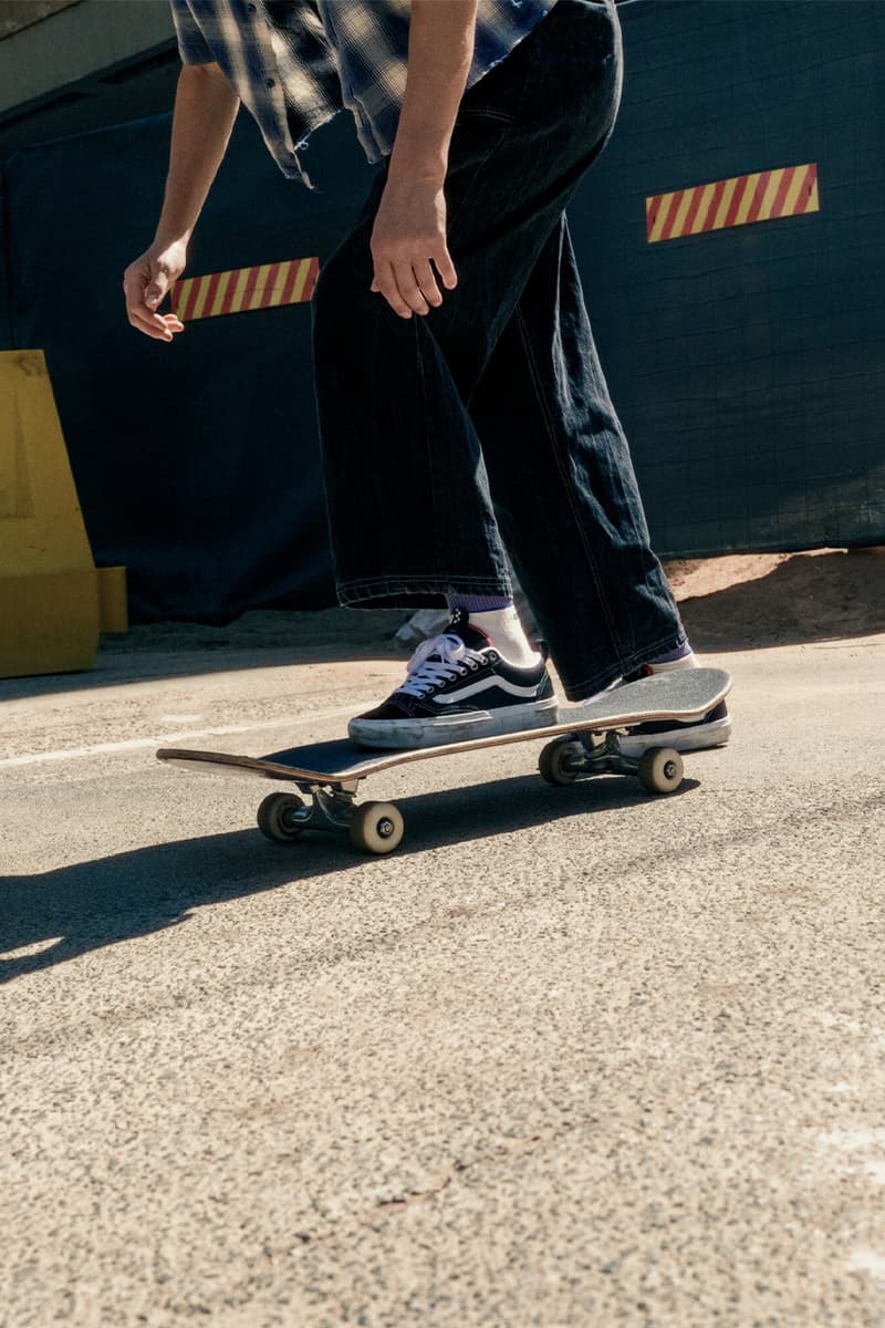 Vans, Old Skool, Little Simz, Skate, Shoes, Footwear, Checkerboard, Pattern, Black, White