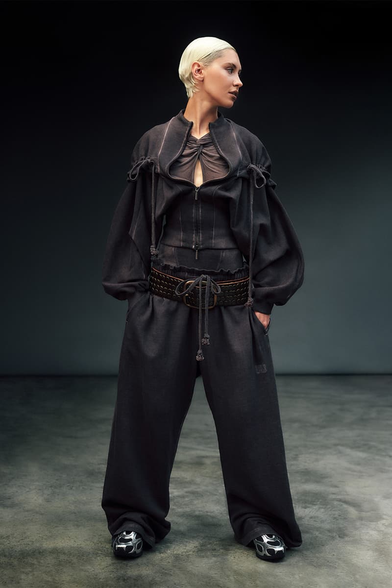 KNWLS, Iris Law, Fall/Winter 2025, Collection, Fur, White, Black, Brown, Maroon, Dress, Skirt, Jackets, Tops, Leather