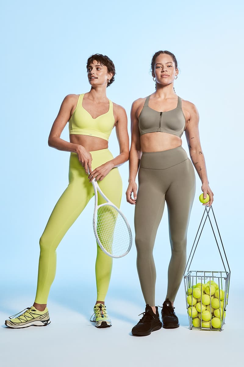 Victoria's Secret, Sports Bra, Taylor Hill, Mayowa Nicholas, Solange Van Doorn, Nneoma Anosike, Yellow, Khaki
