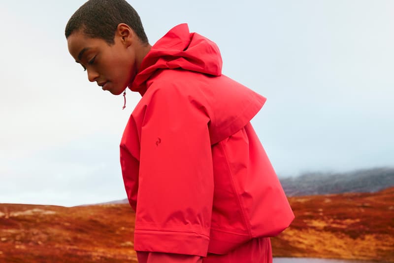 Peak Performance, Trailblazer Collection, Hiking, Womenswear, Red, Pink, Gradient, Outerwear, Waterproof, Jacket, Trousers, Vest, Sun Hat,