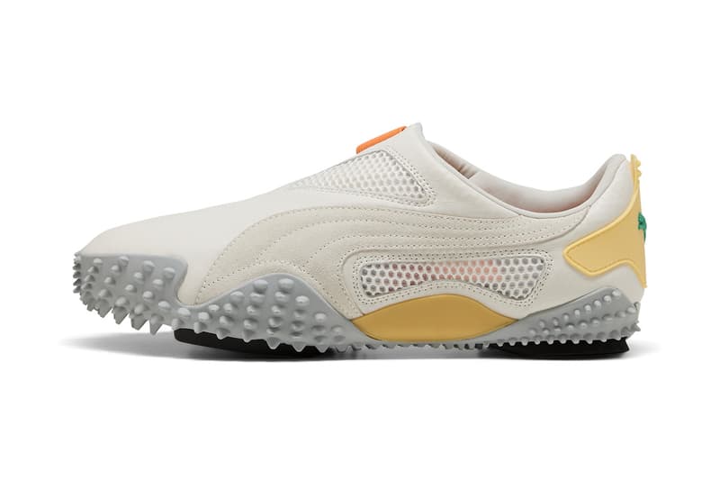 PUMA, Inside Tag, Collaboration, Sneakers, Footwear, Purple, Leather, Brown, Green, Black, Spikes, White, Orange, Grey