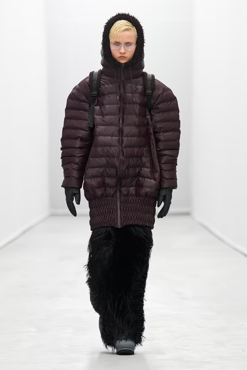 Rains, FW25, Runway, Headquarters, Denmark, First-Look, Interview, Outerwear