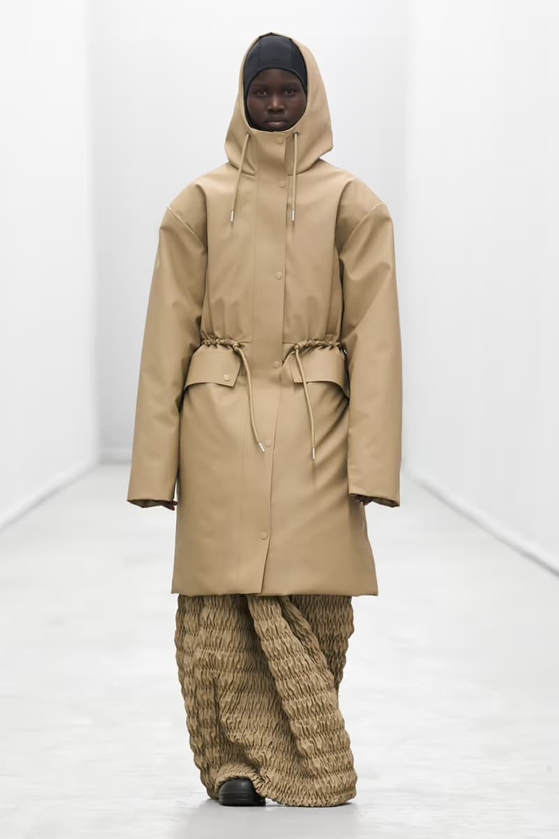 Rains, FW25, Runway, Headquarters, Denmark, First-Look, Interview, Outerwear