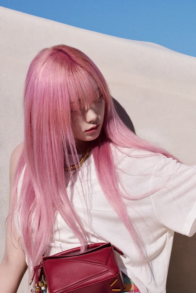 loewe paula's ibiza giselle sophie wilde jamie dornan beach tote bags sand