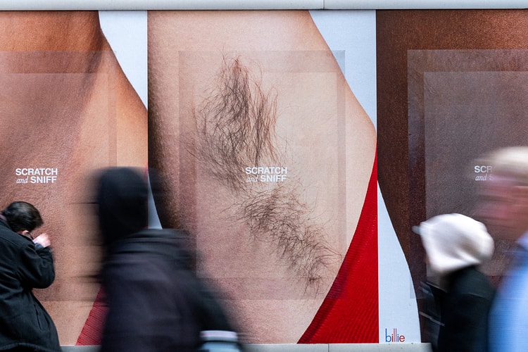 Billie's New NYC Campaign Turns the Armpit Into a Scratch-and-Sniff Experience