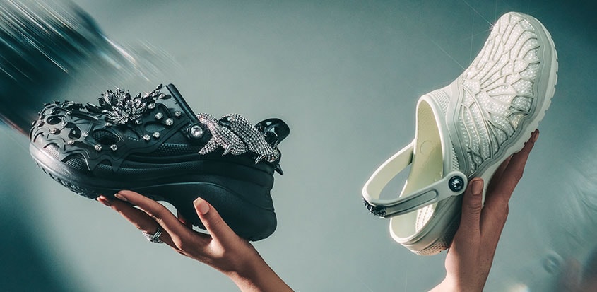 Crocs berkolaborasi dengan Swarovski | Hipeba Crocs berkolaborasi dengan Swarovski | Hipeba