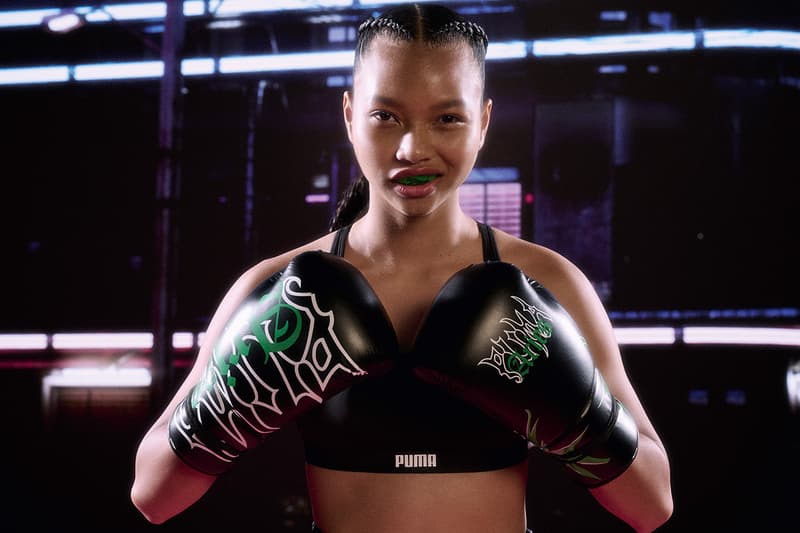 PUMA, Aries, Collaboration, Mostro, Muay Thai, MMA, Shorts, Hoodies, Dress, T-Shirts, Black, Blue, Green, Brown