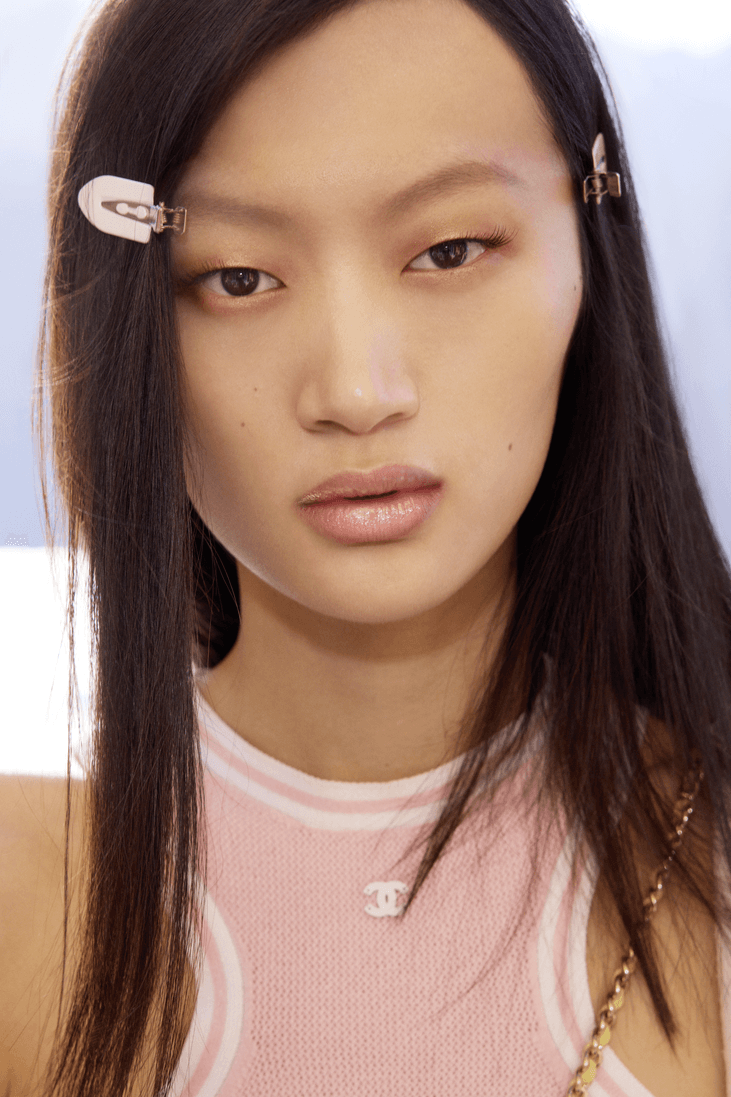 two women getting their makeup done, chanel beauty, makeup, skincare, nails