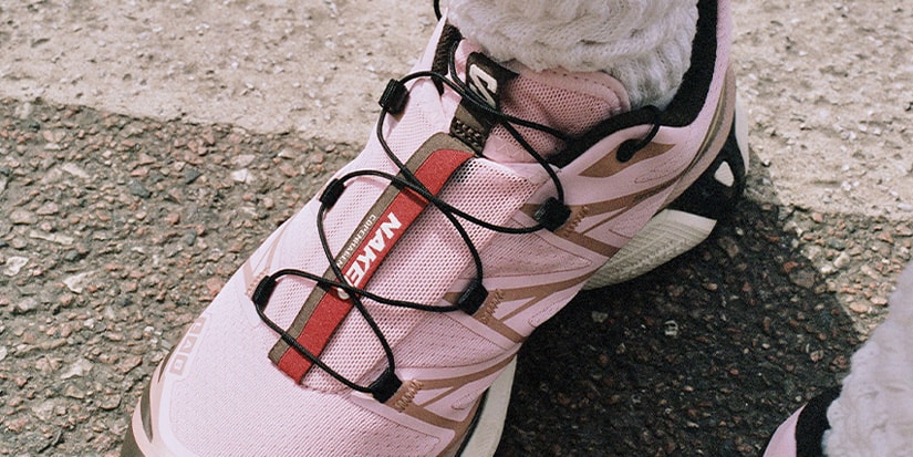 Telanjang Kopenhagen dan Salomon Drop New XT-6 Shoe