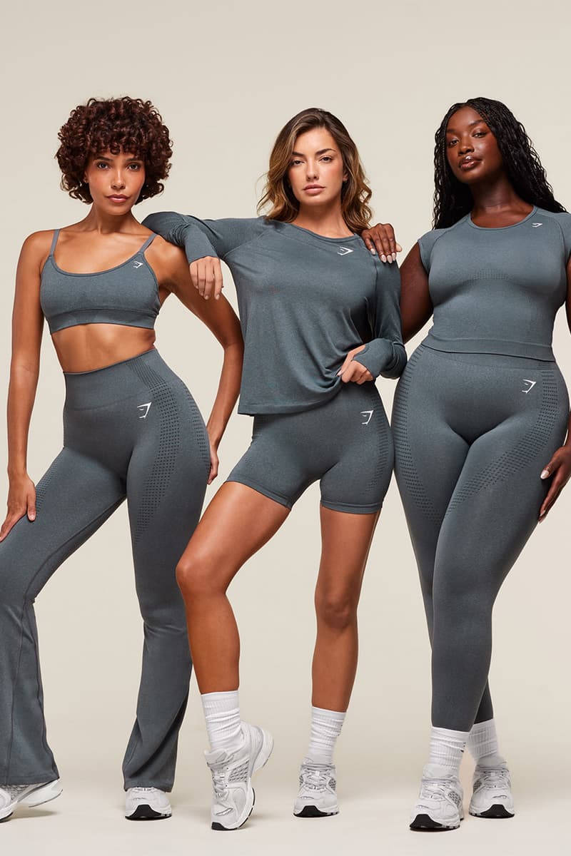 Gymshark, Activewear, Gym, Leggings, Sports Bra, Shorts, Red, Blue, Black, Grey