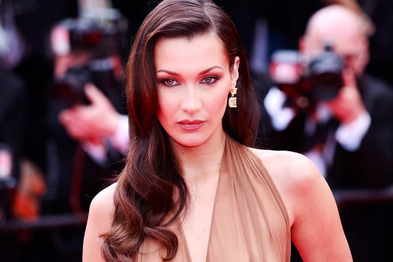 cannes film festival red carpet bella hadid sheer dress woman body nipples