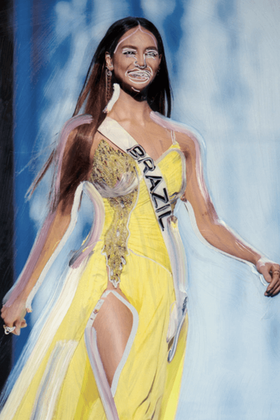 oil portraits from facetune portraits universal beauty exhibit, art, gretchen andrews, skincare