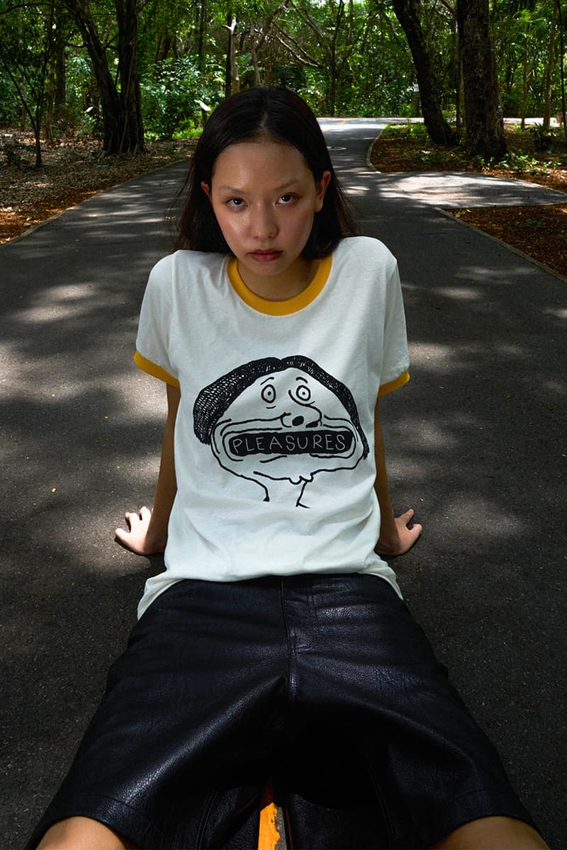 PLEASURES, Summer 2025 Collection, T-Shirts, Caps, Hoodies, Trousers, Graphics, Thailand