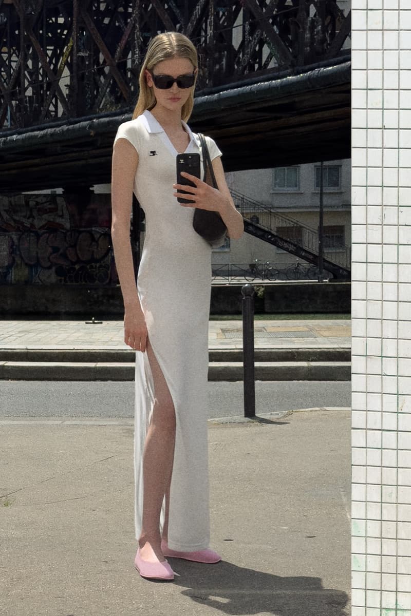 courreges, paris, mirror selfies, ss26, collection, women, men, models, phones,