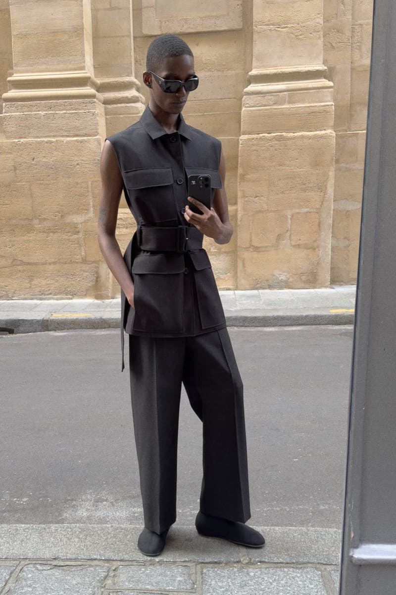 courreges, paris, mirror selfies, ss26, collection, women, men, models, phones,