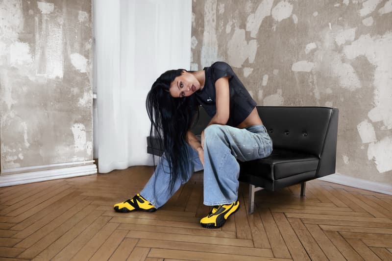 puma mostro, sneaker, amelia gray, model