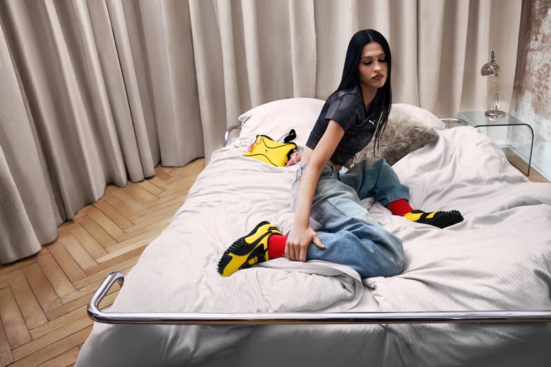 puma mostro, sneaker, amelia gray, model