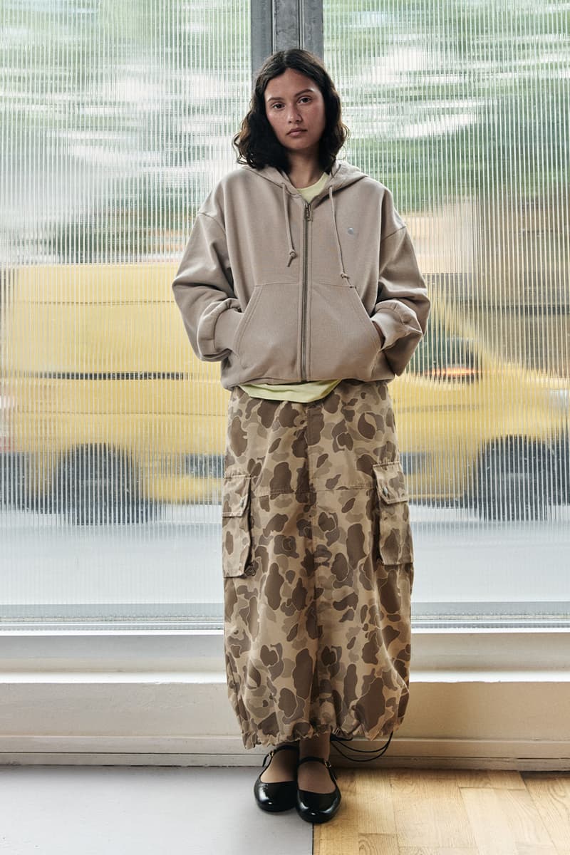 Carhartt WIP, Womenswear, Campaigns, T-Shirts, Skirts, Hoodies, Jackets, Red, White, Trousers, Jeans