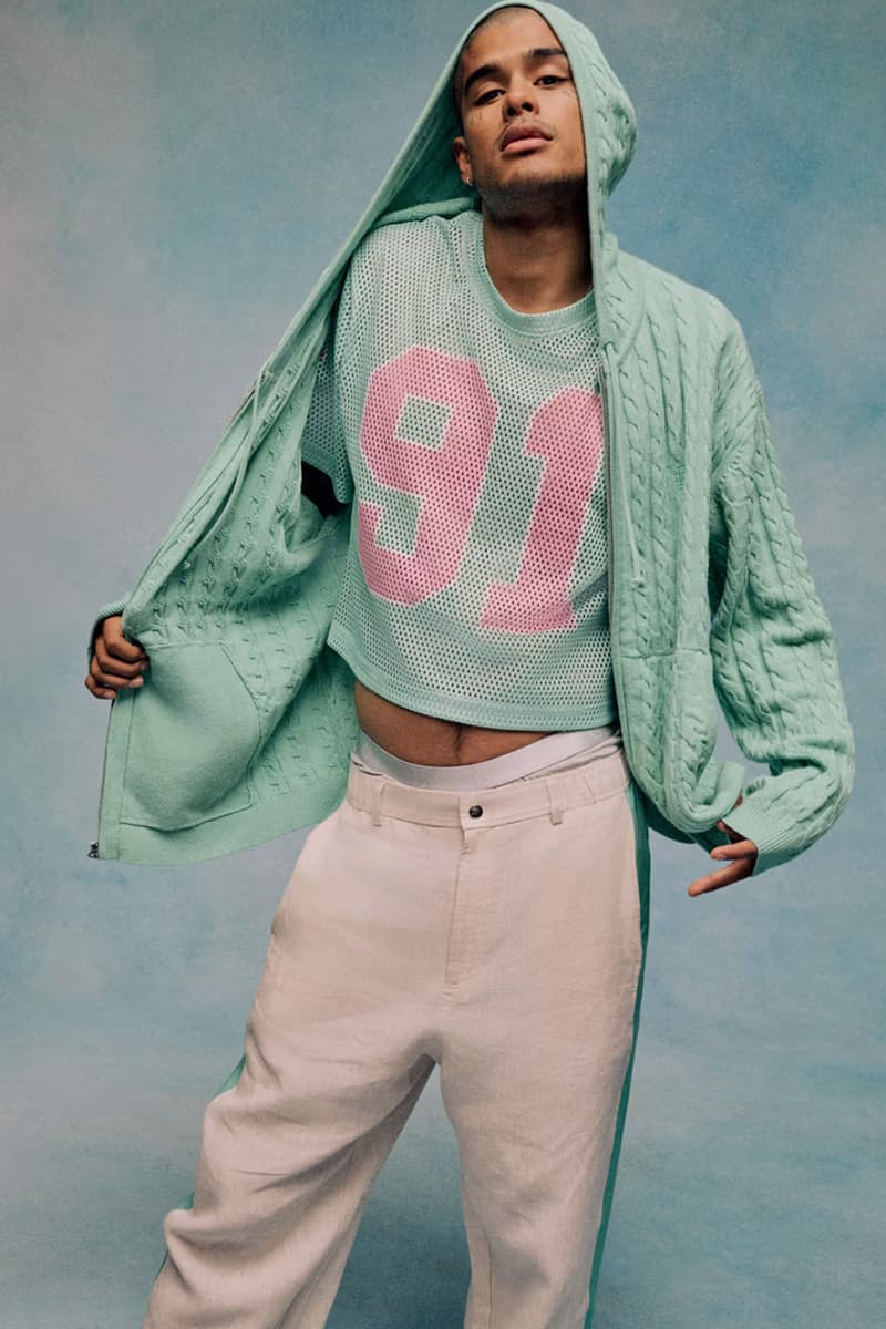 Eric Emanuel, Collection, Aqua, Red, Pink, Green, Zip-Ups, Blue, Tops, Hoodies, Jerseys, White, Tank, Trousers