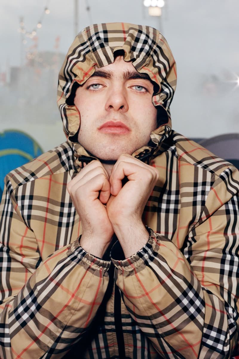 burberry, check, alexa chung, festivals, camping, music, cara delevingne, liam gallagher, models