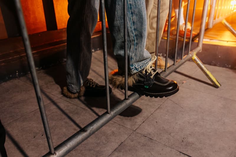 mains, skepta, kickers, footwear, furry mule, red shoe, hi top boots