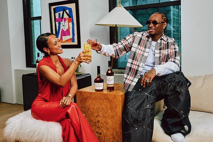 Karrueche Tran and Bloody Osiris Celebrate Pregame Rituals with Courvoisier's BYOCV Campaign
