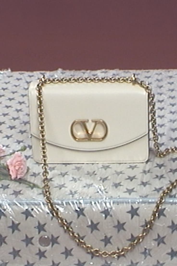 valentino, campaign, garavani bag, lace bodysuit, woman, body, handbags