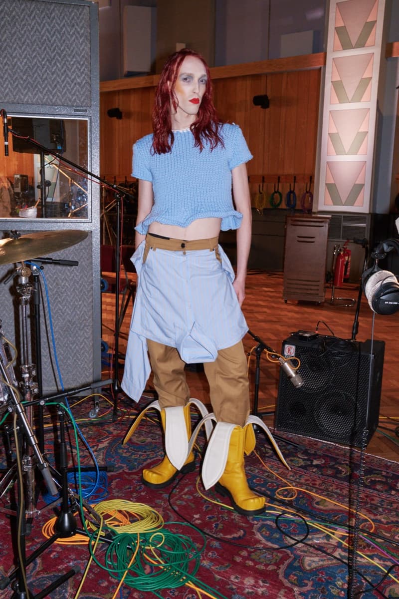 charles jeffrey, loverboy, london fashion week, abbey road, music studio, runway show, drag,
