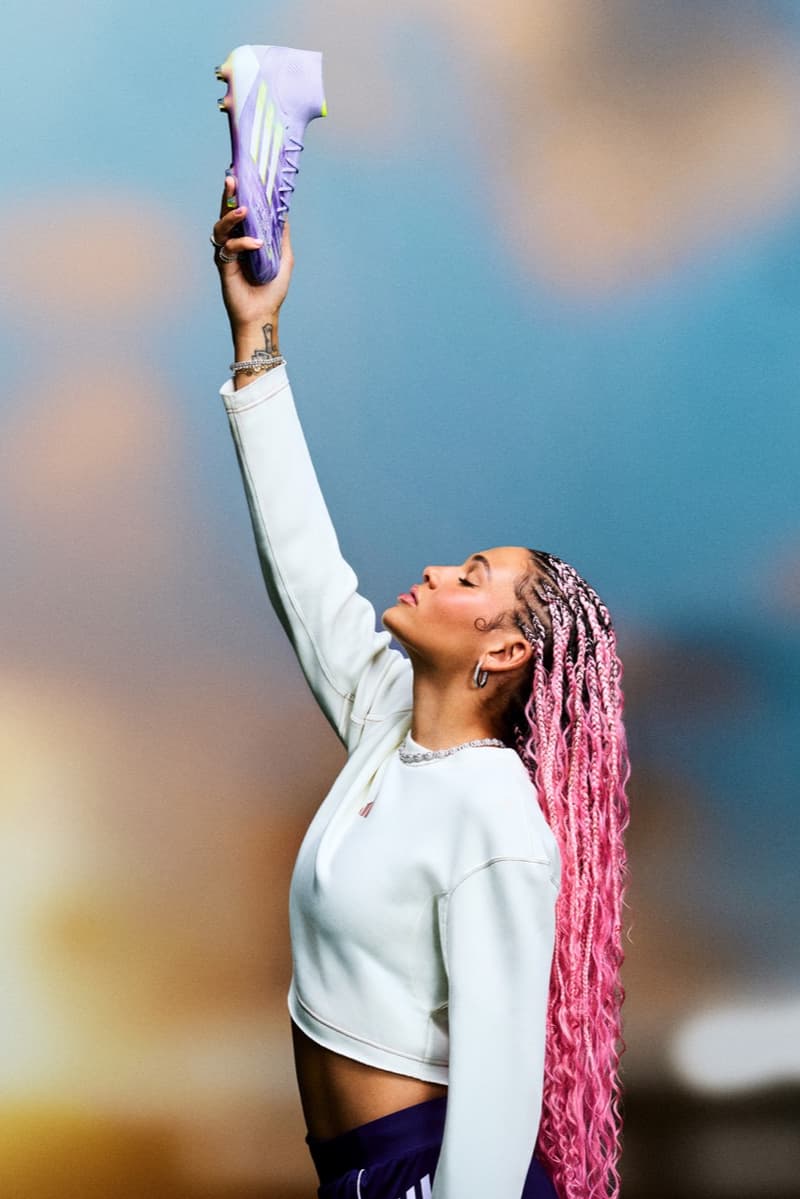 adidas, football boots, soccer, athlete, purple, lilac shoe, three stripes