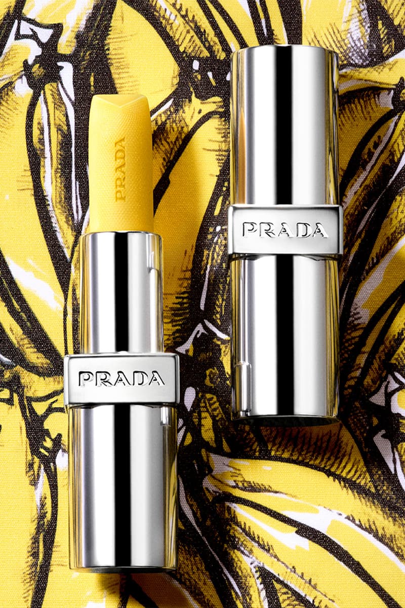 Sabrina Carpenter, Prada Beauty, Prada Beauty Banana Yellow Balm, Manchild, Barry Keoghan, Lip Balms, Makeup