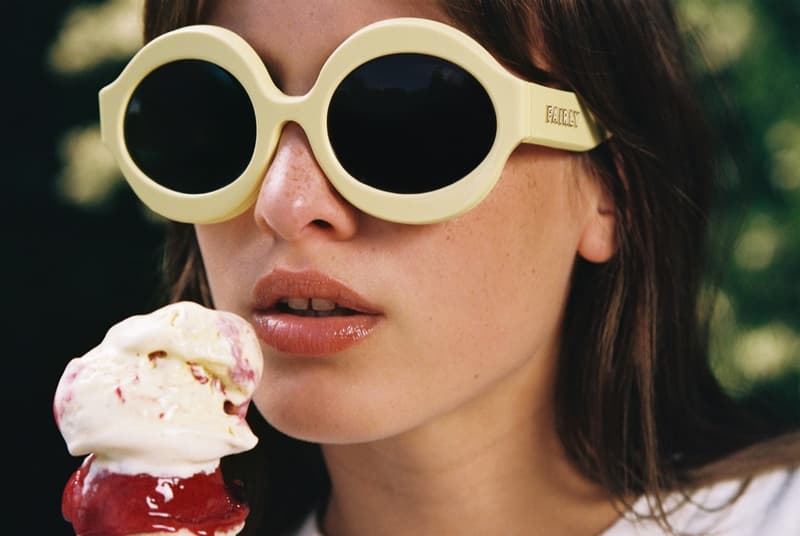 jimmy fairly, sunglasses, glasses, summer collection, cat eye, oversized, white frames, women, bikinis, beach