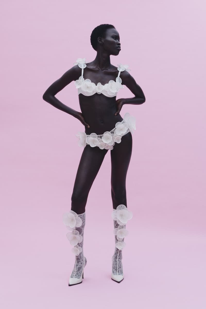 david koma, resort, beach clothing, dresses, models,
