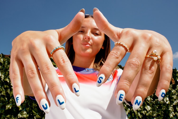 The England Lionesses Serve up Mantra Nails in Celebration of the Women's Euros