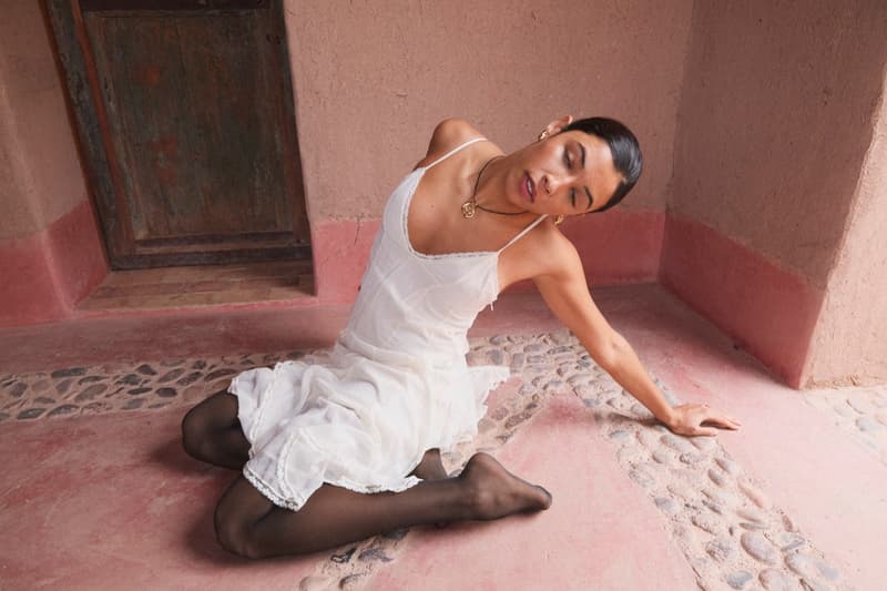 pilgrim jewelry, girls, beach, pool, bikini, gold pendant, silver, earrings, swimwear, sofa, lounging