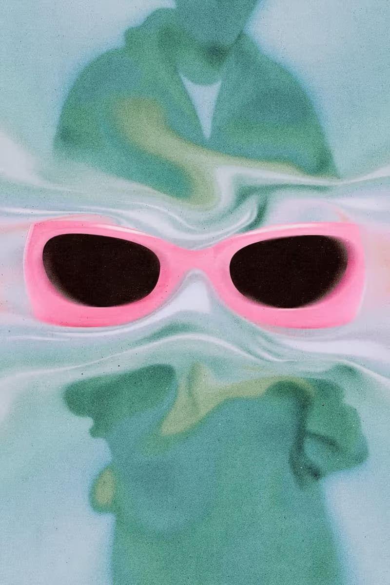 justin bieber, skylrk, green sunglasses, blue slides, puffy, red hat, accessories