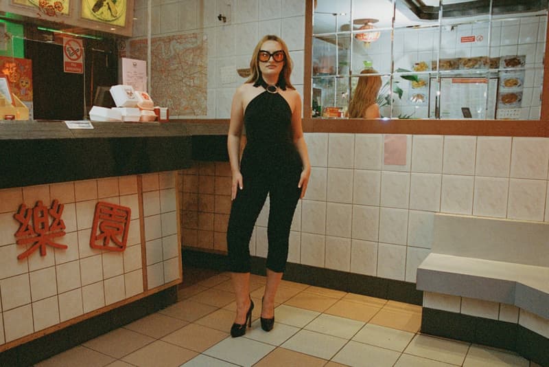 amelia dimoldenberg, peachy den, flirt tshirt, campaign video, mini skirt