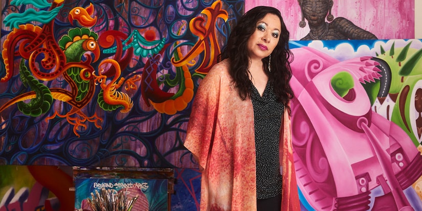 Graffiti Legend Lady Pink Brings NYC to London