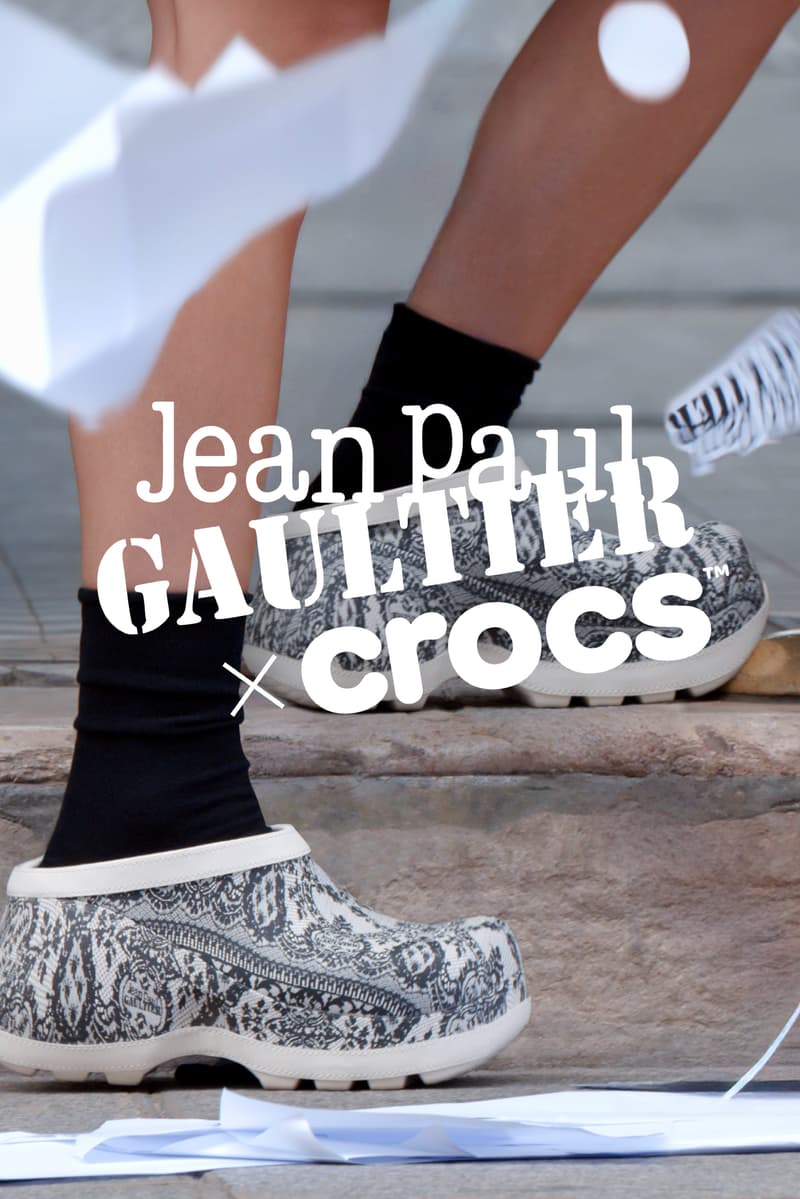 crocs, classic clogs, clog, jean paul gaultier, women, legs, street